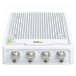 Servido y codificador de vídeo de la marca Axis con resolución de 720 x 576 píxeles y 30 cuadros por segundo, SKU 01679-001. Ideal para cámaras de seguridad.