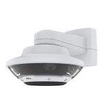 Imagen de la cámara de seguridad Axis modelo 01710-001 con resolución 2592 x 1944 pixeles para montaje en pared, apta para uso interior y exterior