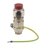 Sujetacables metálico Axis 01844-001 diseñado para usar con cámaras de seguridad, SKU 01844-001.