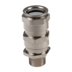 Axis sujetacables metálico, modelo 01846-001 para cámaras de seguridad, ideal para organizar cables.