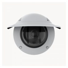 Imagen de la cámara de seguridad IP Axis modelo 02054-001, diseñada para uso interior y exterior, con resolución de 2688 x 1512 pixeles. SKU: 02054-001