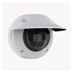 Imagen de la cámara de seguridad IP Axis modelo 02054-001, diseñada para uso interior y exterior, con resolución de 2688 x 1512 pixeles. SKU: 02054-001
