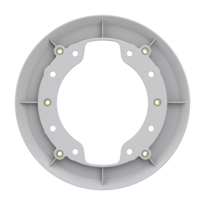 Axis 02083-001 cámaras de seguridad y montaje para vivienda Adaptador para soporte 2 Adaptador para soporte Axis 02083-001 con cámara
