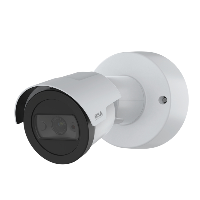 Axis cámara de vigilancia bala, 1080p, para interior y exterior Axis 02132-001 cámara de vigilancia tipo bala, compatible con IP, resolución 1920 x 1080 píxeles, instalación en techo o pared