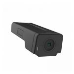 Cámara de vigilancia Axis, modelo 02164-031, adecuada para uso interior y exterior. Captura imágenes con una resolución de 2688 x 1512 pixeles y se puede instalar en la pared.