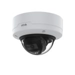 Cámara de seguridad IP Axis M3216-LVE, ideal para instalación en techo o pared, con resolución de 2688 x 1512 píxeles. SKU: 02372-001
