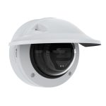 Cámara de seguridad IP Axis M3216-LVE, ideal para instalación en techo o pared, con resolución de 2688 x 1512 píxeles. SKU: 02372-001