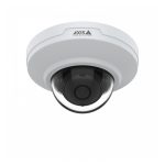 Cámara de seguridad IP Axis 02375-001 para uso interior, resolución 3840 x 2160 píxeles, adaptable a techo o pared.