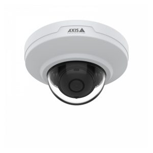 Cámara de seguridad IP Axis 02375-001 para uso interior, resolución 3840 x 2160 píxeles, adaptable a techo o pared.