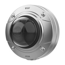 Cámara de vigilancia IP Axis 02463-001 con resolución 3840 x 2160 píxeles montada en techo o pared, adecuada para interior y exterior.