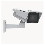 Axis 02486-001, cámara de vigilancia IP en caja, resolución de 2592 x 1944 píxeles, para instalación en pared, ideal para interior y exterior.