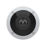 Imagen de la cámara de seguridad IP Axis M4318-PLVE con resolución de 2992 x 2992 pixeles, ideal para montaje interior en techo o pared. SKU: 02511-001