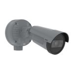 Axis 02534-001 cámara de vigilancia de forma bala, resolución 3840 x 2160 pixeles, para techo o pared, ideal para interior y exterior