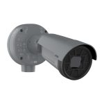 Cámara de seguridad IP Axis Q1961-XTE con forma de bala para interior y montaje en pared. SKU: 02535-001