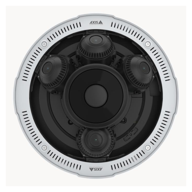 Axis P3738-PLE Almohadilla Cámara de seguridad IP Interior y exterior 3840 x 2160 Pixeles Techo 2 cámara de seguridad IP Axis P3738-PLE con calidad de imagen 4K