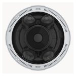 Imagen de la cámara de seguridad Axis P3738-PLE para uso en interior y exterior, con resolución 3840 x 2160 pixeles. SKU: 02635-001