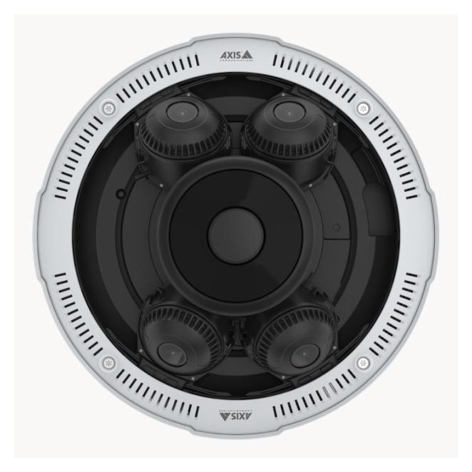 Axis P3738-PLE Almohadilla Cámara de seguridad IP Interior y exterior 3840 x 2160 Pixeles Techo 3 cámara de seguridad IP Axis P3738-PLE ideal para empresas y hogares