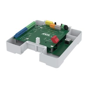 Controlador de seguridad Axis desnudo para 2 puertas con conectividad RJ-45 y RS-485, SKU 02654-001