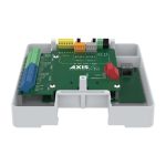 Controlador de seguridad Axis desnudo para 2 puertas con conectividad RJ-45 y RS-485, SKU 02654-001