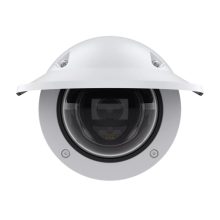 Imagen de la cámara de seguridad Axis modelo 02732-001 IP para exterior con resolución de 2592 x 1944 pixeles; ideal para techo o pared.