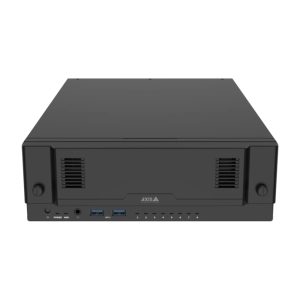 Cámara de seguridad Axis S2208 Mk II en color negro con 4 TB de almacenamiento interno. SKU: 02807-002