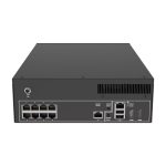 Cámara de seguridad Axis S2208 Mk II en color negro con 4 TB de almacenamiento interno. SKU: 02807-002