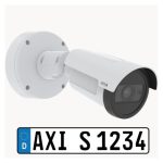 Axis 02811-001 cámara de vigilancia tipo bala con resolución 1920 x 1080 pixeles para uso exterior montada en la pared