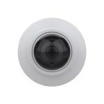 Cámara de vigilancia IP de Axis, modelo 02832-001, en forma de bala y con resolución de 2688 x 1512 pixeles, diseñada para interiores y montada en el techo