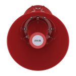 Vista de la cámara de seguridad Axis modelo XC1311, de 1 vía alámbrica en color rojo - SKU 02962-001