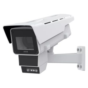 Imagen de la cámara de seguridad Axis Q1686-DLE con resolución 4K, SKU 02968-001, ideal para vigilancia avanzada.