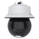 Imagen de la cámara de seguridad Axis Q6355-LE, diseñada para interiores y exteriores, con resolución de 1920 x 1080 pixeles. SKU 02976-002.