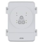 Gabinete para cámaras de seguridad Axis TQ1817-VE, resistente a la intemperie, SKU 03085-001.