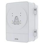 Gabinete para cámaras de seguridad Axis TQ1817-VE, resistente a la intemperie, SKU 03085-001.