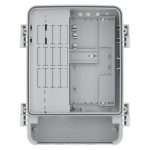 Gabinete para cámaras de seguridad Axis TQ1817-VE, resistente a la intemperie, SKU 03085-001.