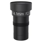 Imagen de Axis cámaras de seguridad con montaje para vivienda, SKU 03140-001, mostrando su lente duradero