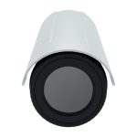 Imagen de la cámara de seguridad IP Axis modelo 0977-001 con resolución 384 x 288 pixeles, para montaje en techo o pared