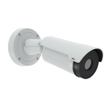 La cámara de vigilancia Axis modelo 0985-001 de tipo Bala es una cámara de seguridad IP diseñada para exteriores, con una resolución de 640x480 píxeles, ideal para montaje en techo o pared.
