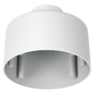 Carcasa protectora Canon modelo PC30VE-VB con visera integrada, SKU 1736C001, diseñada para cámaras de seguridad