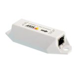 Axis 5025-281 adaptador e inyector de PoE con SKU 5025-281, diseñado para suministrar energía a dispositivos de red a través de Ethernet