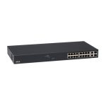 Switch gestionado Gigabit Ethernet Axis 5801-692 negro con PoE y puerto 10/100/1000