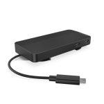Base para portátil y replicador de puertos Lenovo, conexión Alámbrica USB 3.2 Gen 1 (3.1 Gen 1) Type-C, color Negro, SKU 40B90000WW