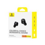 Baseus E18 auriculares inalámbricos dentro de oído para llamadas y música en color negro, SKU A00023800123-00