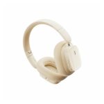 Baseus Bowie H1i auriculares inalámbricos con diadema para llamadas y música, USB Tipo C, Bluetooth, color blanco. SKU: A00050402223-00