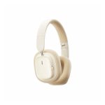 Baseus Bowie H1i auriculares inalámbricos con diadema para llamadas y música, USB Tipo C, Bluetooth, color blanco. SKU: A00050402223-00