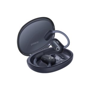 Auriculares inalámbricos Baseus Eli Sport 1, gancho de oreja, llamadas y música, USB Tipo C, Bluetooth, color negro, SKU A00064400121-00