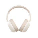 Baseus Bass 35 Max auriculares inalámbricos y alámbricos con diadema para música, USB Tipo C, Bluetooth en color beige, SKU A00070800221-00