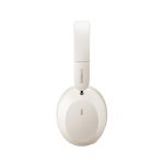Auriculares inalámbricos Baseus Bass 35 Max, diadema para llamadas y música con conectividad Bluetooth y USB Tipo C en color blanco. SKU: A00070800821-00