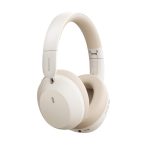 Auriculares inalámbricos Baseus Bass 35 Max, diadema para llamadas y música con conectividad Bluetooth y USB Tipo C en color blanco. SKU: A00070800821-00
