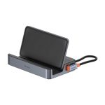 Baseus GamerX estación dock para móvil, consola de videojuegos portátil en color gris, SKU B00052900811-00