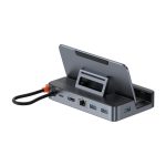 Baseus GamerX estación dock para móvil, consola de videojuegos portátil en color gris, SKU B00052900811-00